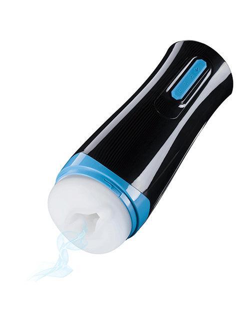 image of product,Haven Automatic Male Masturbator With Sucking Penis Sleeve - Black - SEXYEONE