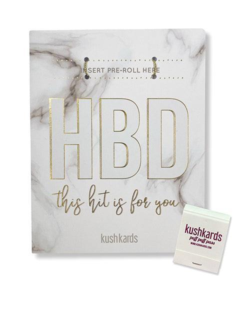 product image, HBD Birthday Greeting Card w/Matchbook - SEXYEONE