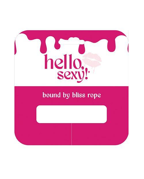 image of product,Hello Sexy! Bound By Bliss Bondage - SEXYEONE