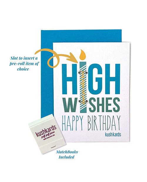 image of product,High Wishes Greeting Card w/Matchbook - SEXYEONE
