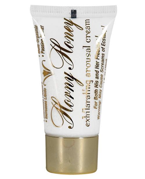 image of product,Horny Honey Stimulating Arousal Cream - 1 Oz - SEXYEONE