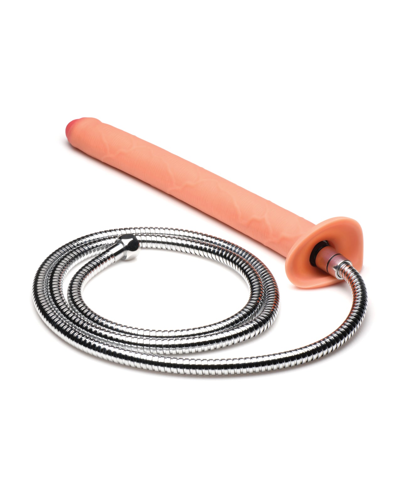 image of product,Hosed Thick Silicone Enema Hose - 15" Long - SEXYEONE