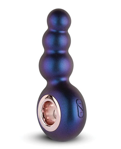 image of product,Hueman Outer Space Vibrating Anal Plug - Purple - SEXYEONE