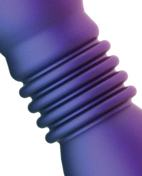 image of product,Hueman Supernova Thrusting Butt Plug - Purple - SEXYEONE