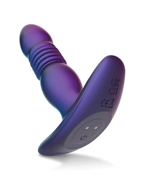 image of product,Hueman Supernova Thrusting Butt Plug - Purple - SEXYEONE