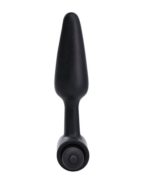 product image,In A Bag 4" Vibrating Butt Plug - Black - SEXYEONE
