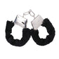 In A Bag Furry Handcuffs - Black - SEXYEONE