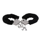 In A Bag Furry Handcuffs - Black - SEXYEONE