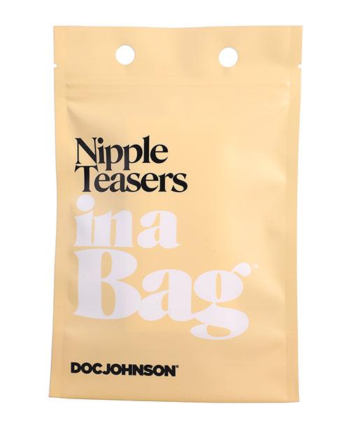 product image,In A Bag Nipple Teasers - Smoke Black - SEXYEONE