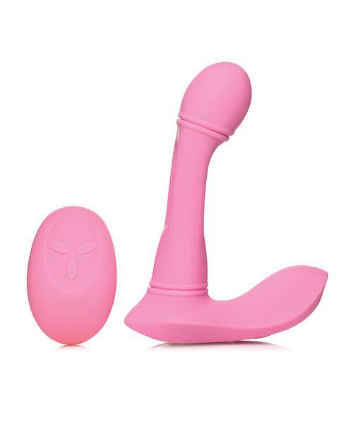 image of product,Inmi G-Flick Flicking G-Spot Vibrator w/Remote - Pink - SEXYEONE