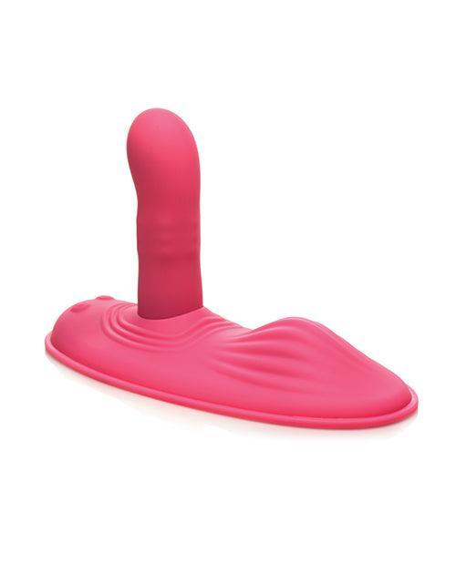 image of product,Inmi Spin N' Grind Rotating & Vibrating Silicone Grinder - Pink - SEXYEONE