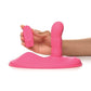 Inmi Spin N' Grind Rotating & Vibrating Silicone Grinder - Pink - SEXYEONE