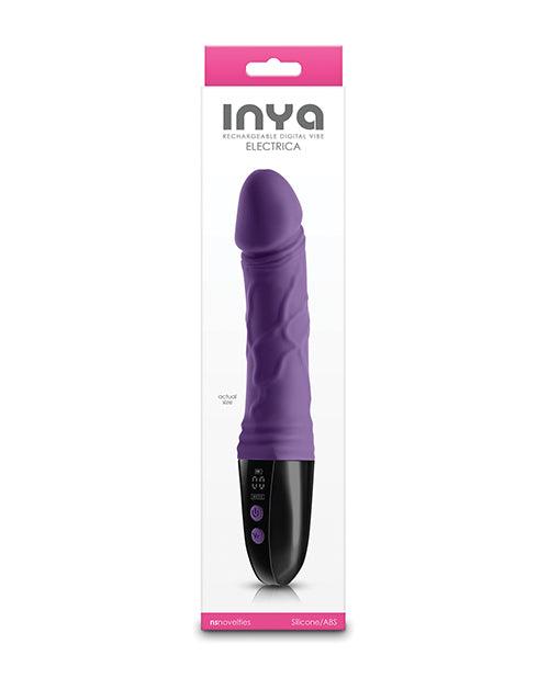 product image, INYA Electrica Phallic Digital Vibrator - Purple - SEXYEONE