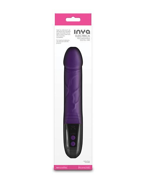 INYA Electrica Phallic Digital Vibrator - Purple - SEXYEONE