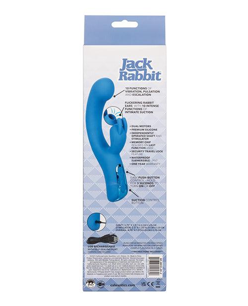 Jack Rabbit Elite Suction Rabbit - Blue - SEXYEONE