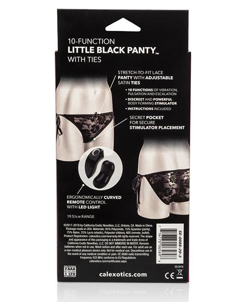 image of product,Jack Rabbit Remote Control Little Black Panty - 10 Function - SEXYEONE