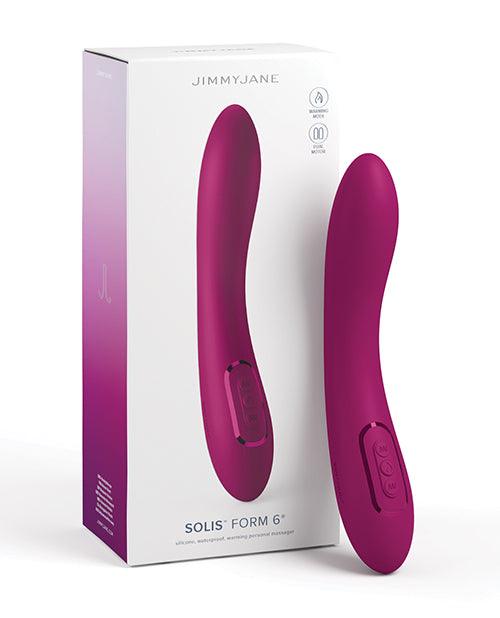 image of product,JimmyJane Solis Form 6 G-Spot Vibrator - SEXYEONE
