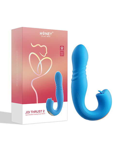 image of product,Joi Thrust 2 Thrusting G-Spot Vibrator & Clit Licker - SEXYEONE