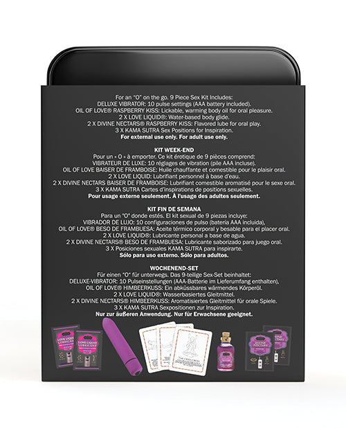 image of product,Kama Sutra Weekender VIBE Kit - Raspberry Dreams - SEXYEONE