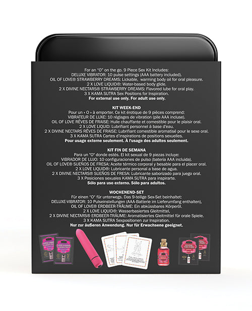 image of product,Kama Sutra Weekender VIBE Kit - Strawberry Dreams - SEXYEONE