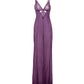 Katana Mesh & Eyelash Lace Gown - Purple 1X/2X - SEXYEONE