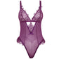 Katana Mesh & Lace Teddy - Purple - SEXYEONE