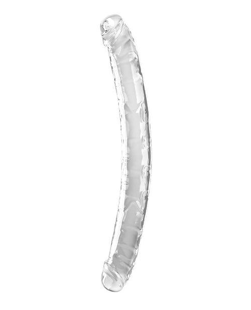 image of product,King Cock Clear 18" Double Dildo - Clear - SEXYEONE