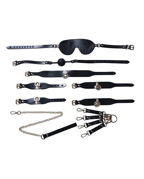 product image, Kinky Play Box BDSM Kit 5 Piece Bondage Set - Black - SEXYEONE