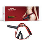 Kinky Play Box Triple Thrill Strap-On Harness Kit - Black/Red - SEXYEONE