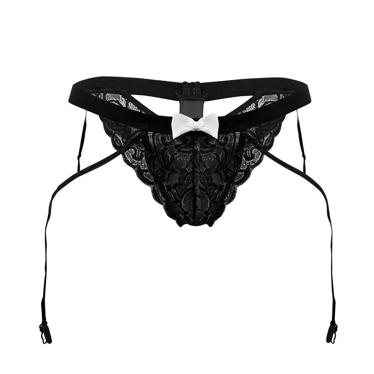 image of product,Lace Garter Briefs - SEXYEONE
