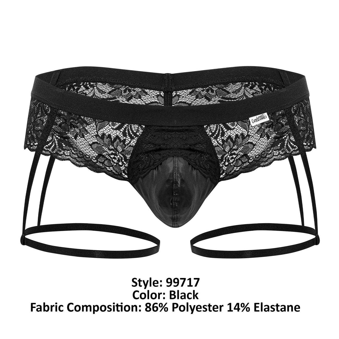 image of product,Lace Garther Jockstrap - SEXYEONE