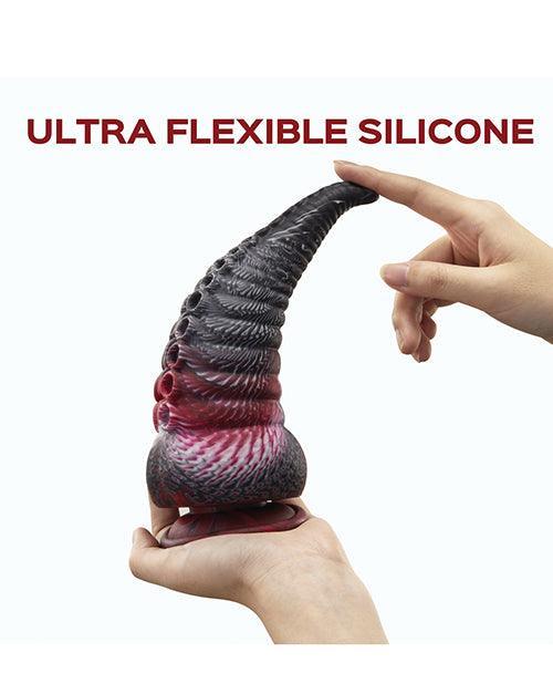 image of product,Lava Tentacle Shape Suction Cup Dildo - Multi Color - SEXYEONE