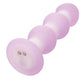 Lavender Haze Beaded Anal Probe - Lavender/White - SEXYEONE