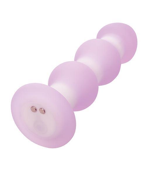 image of product,Lavender Haze Beaded Anal Probe - Lavender/White - SEXYEONE