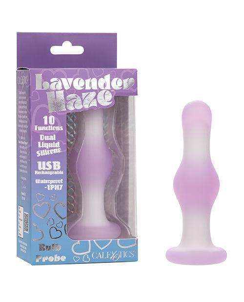 product image, Lavender Haze Bulb Anal Probe - Lavender/White - SEXYEONE