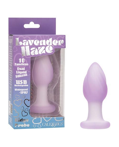 product image, Lavender Haze Ridge Anal Probe - Lavender/White - SEXYEONE