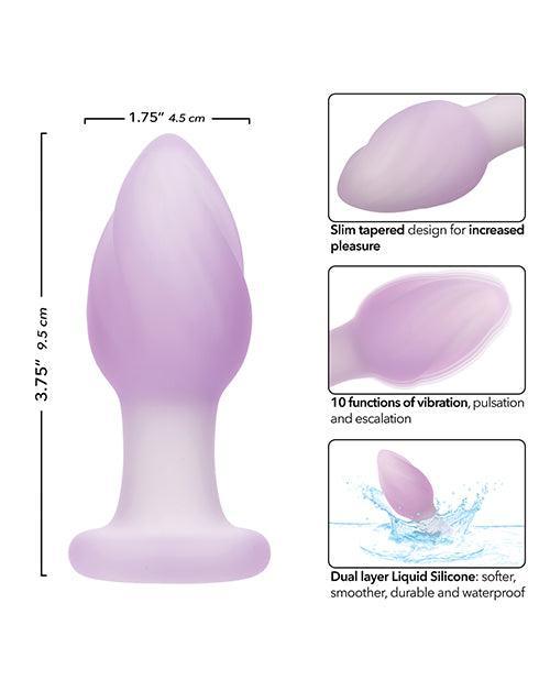 image of product,Lavender Haze Ridge Anal Probe - Lavender/White - SEXYEONE