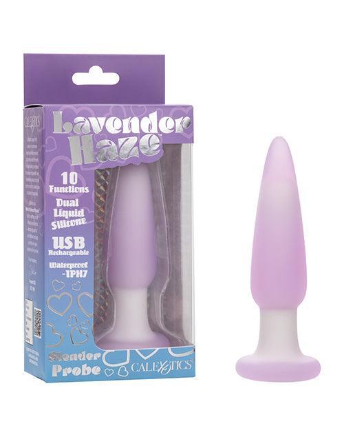 product image, Lavender Haze Slender Anal Probe - Lavender/White - SEXYEONE