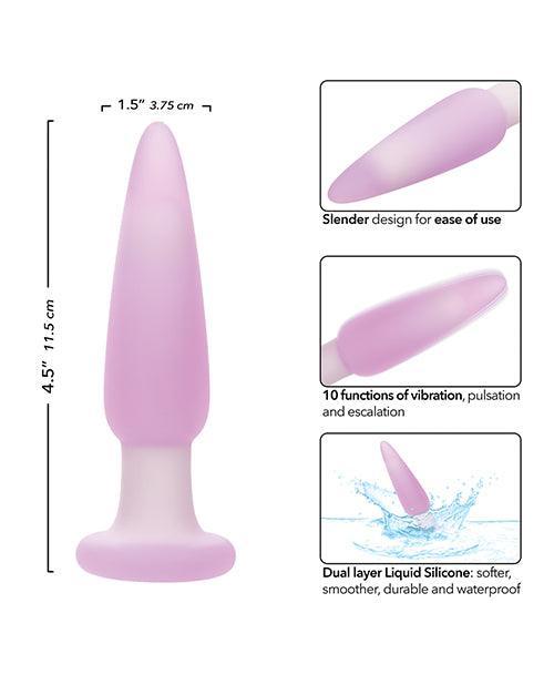 image of product,Lavender Haze Slender Anal Probe - Lavender/White - SEXYEONE