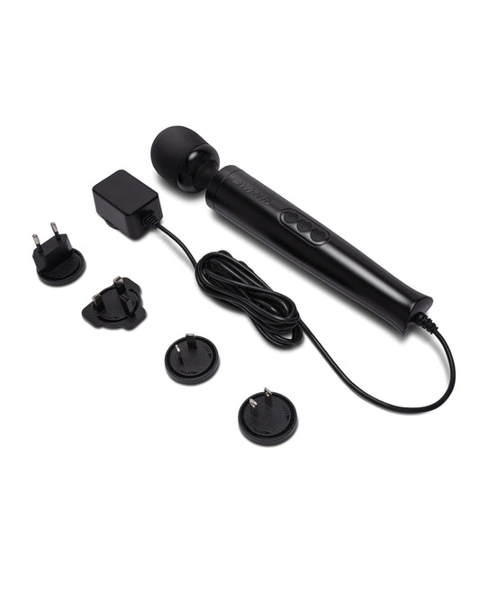 product image,Le Wand Die Cast Plug-In Massager - Black - SEXYEONE