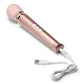 'le Wand Petite Rechargeable Vibrating Massager - Rose Gold - SEXYEONE