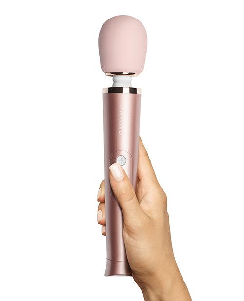 image of product,'le Wand Petite Rechargeable Vibrating Massager - Rose Gold - SEXYEONE