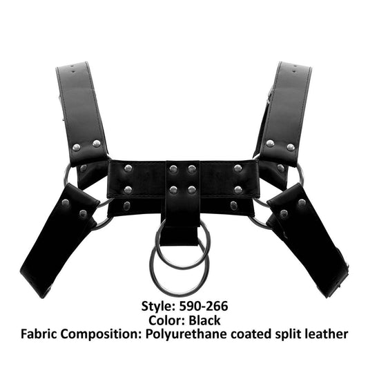 product image,Leather Aries Harness - SEXYEONE