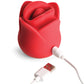 Lickgasm Sweet Kiss Kissing & Vibrating Clitoral Stimulator - Red - SEXYEONE