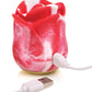 Lickgasm Sweet Kiss Kissing & Vibrating Clitoral Stimulator - Swirl - SEXYEONE