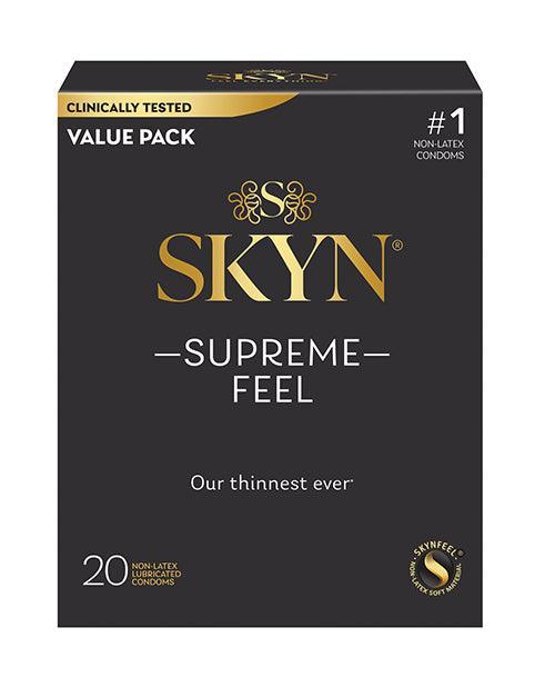 image of product,Lifestyles SKYN Supreme Feel Condoms - Pack of 20 - SEXYEONE