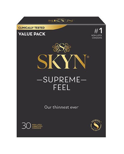 image of product,Lifestyles SKYN Supreme Feel Condoms - Pack of 30 - SEXYEONE