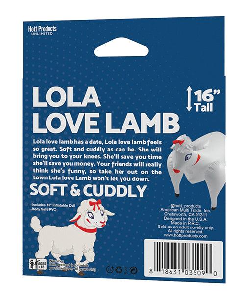 image of product,Lola Love Lamb Blow Up Sheep - SEXYEONE