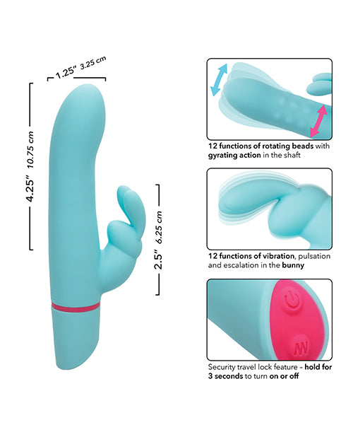 image of product,Love Bunny Rotating Bunny - Blue - SEXYEONE