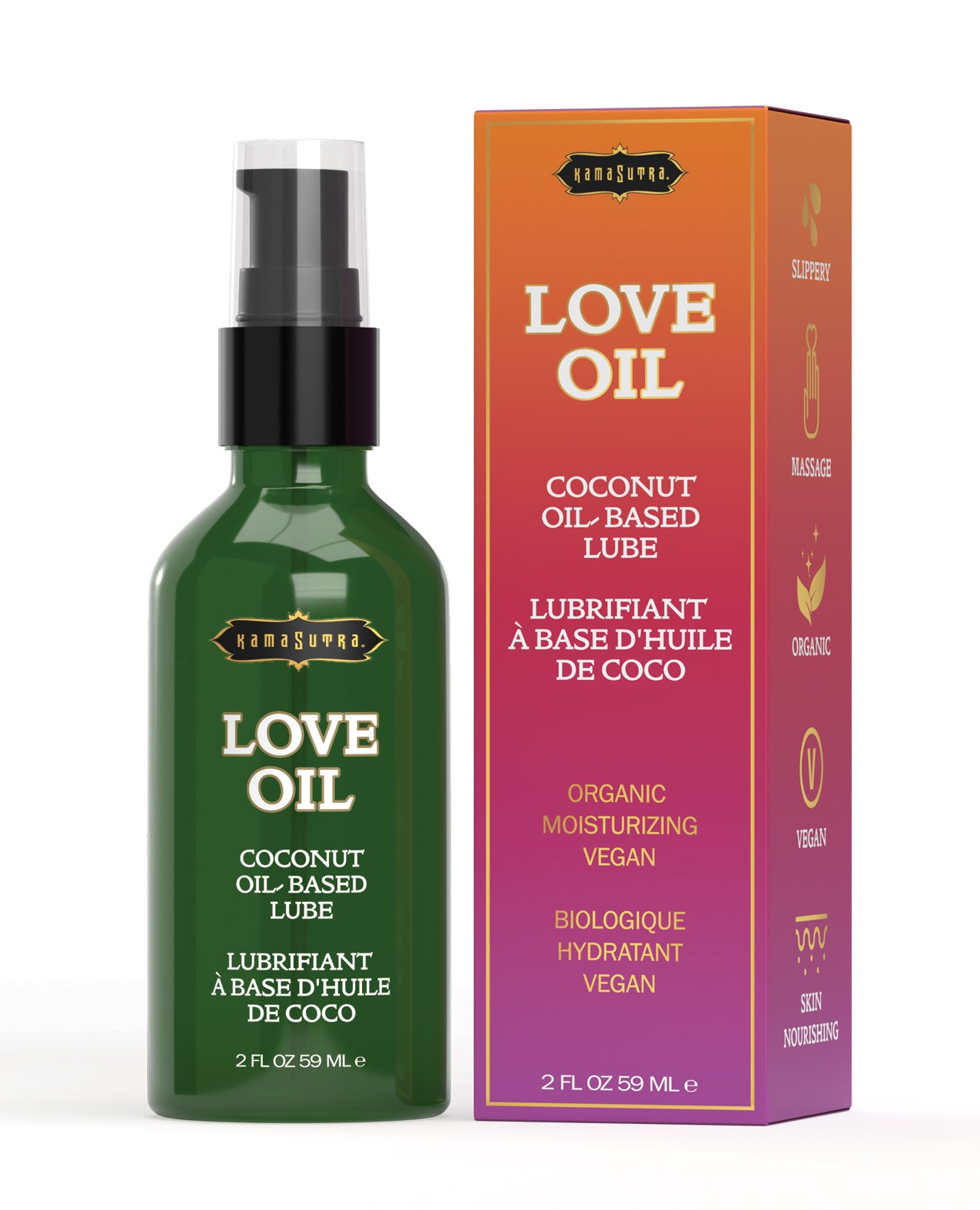 product image, Love Oil Coconut Oil-Based Lube - SEXYEONE